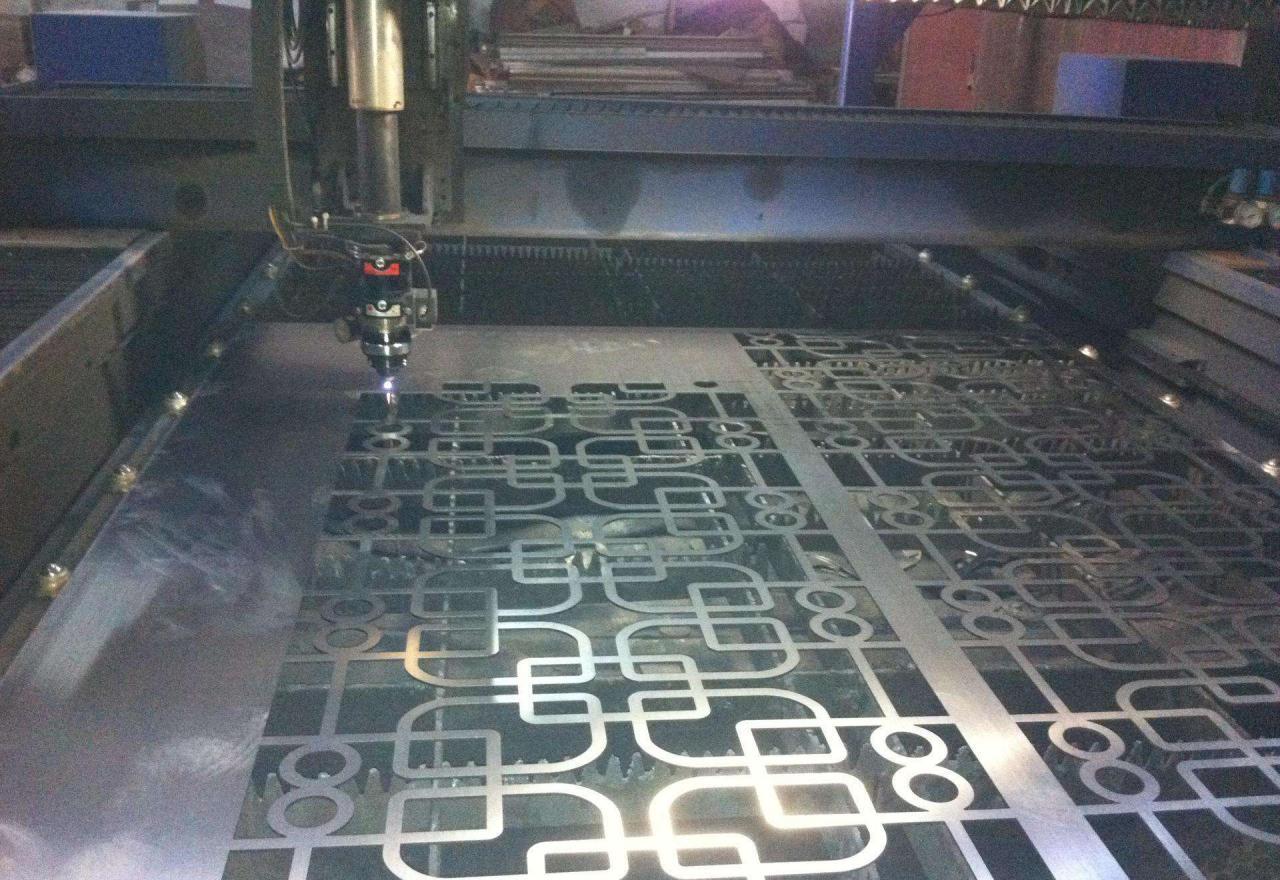 八公山激光加工